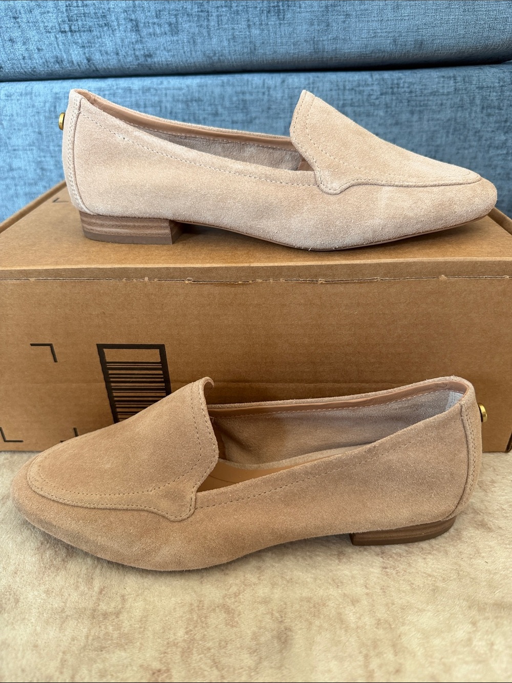 Vince Camuto Suede Slip-On Loafers